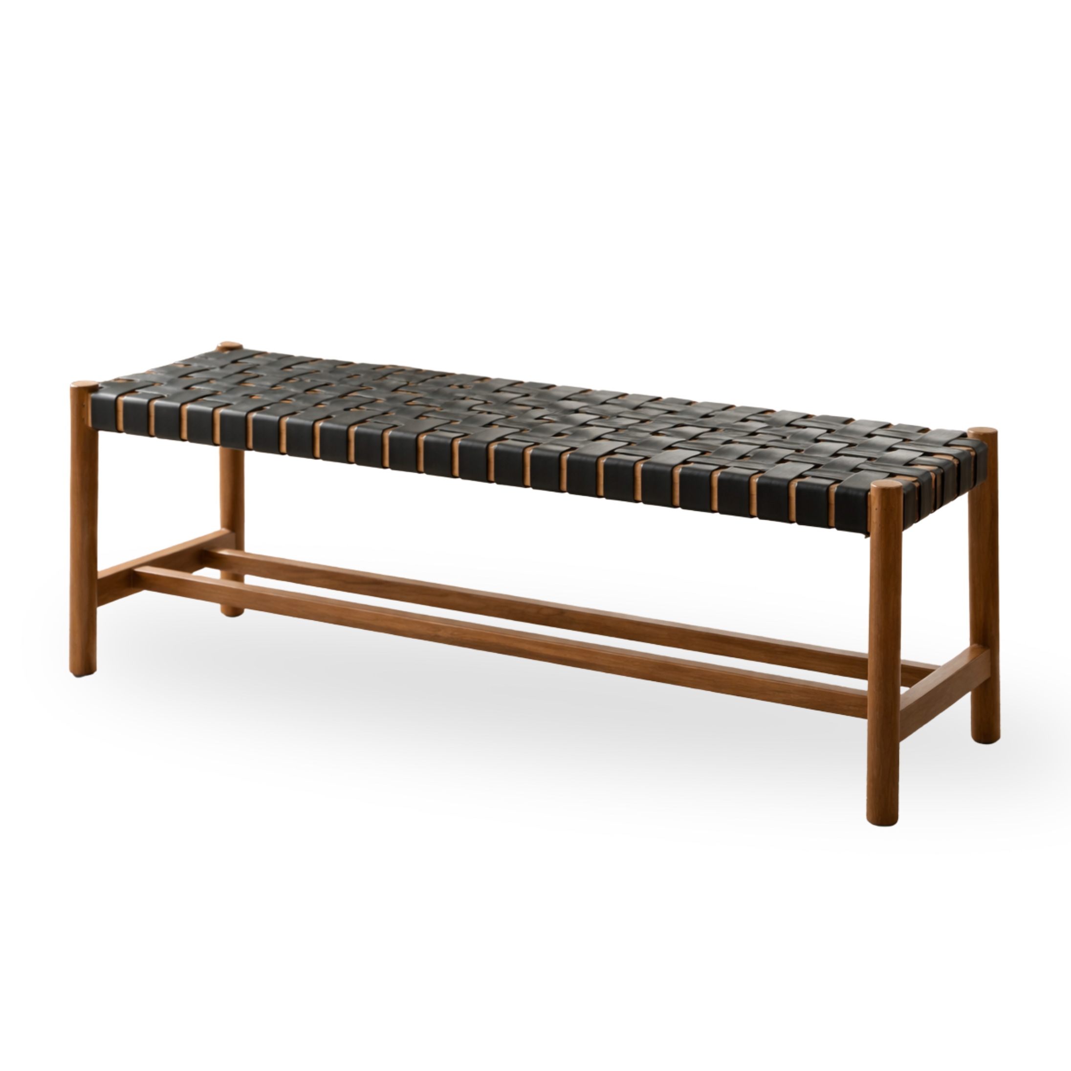 BASIC LEATHER STRIP BENCH