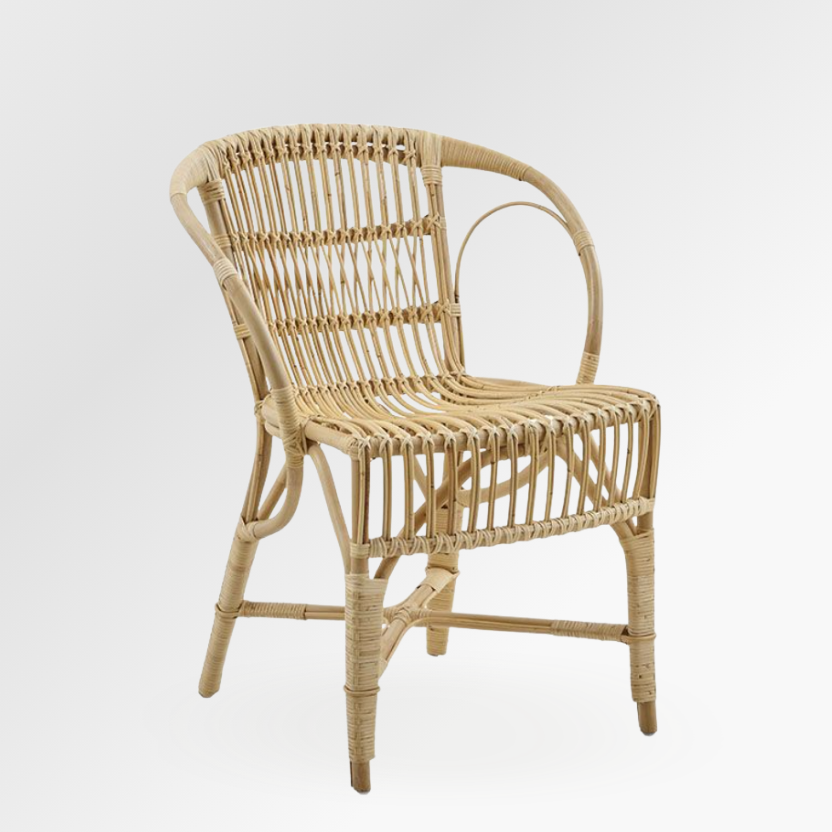 ROB RATTAN DINING CHAIR